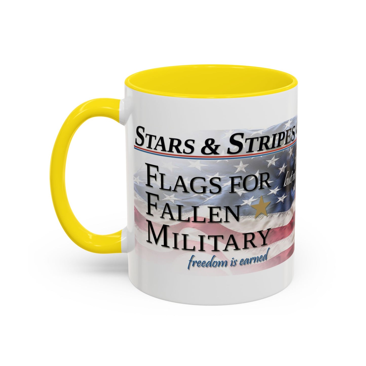 Stars Stripes 4 Ever Foundation Accent Coffee Mug (11, 15oz)