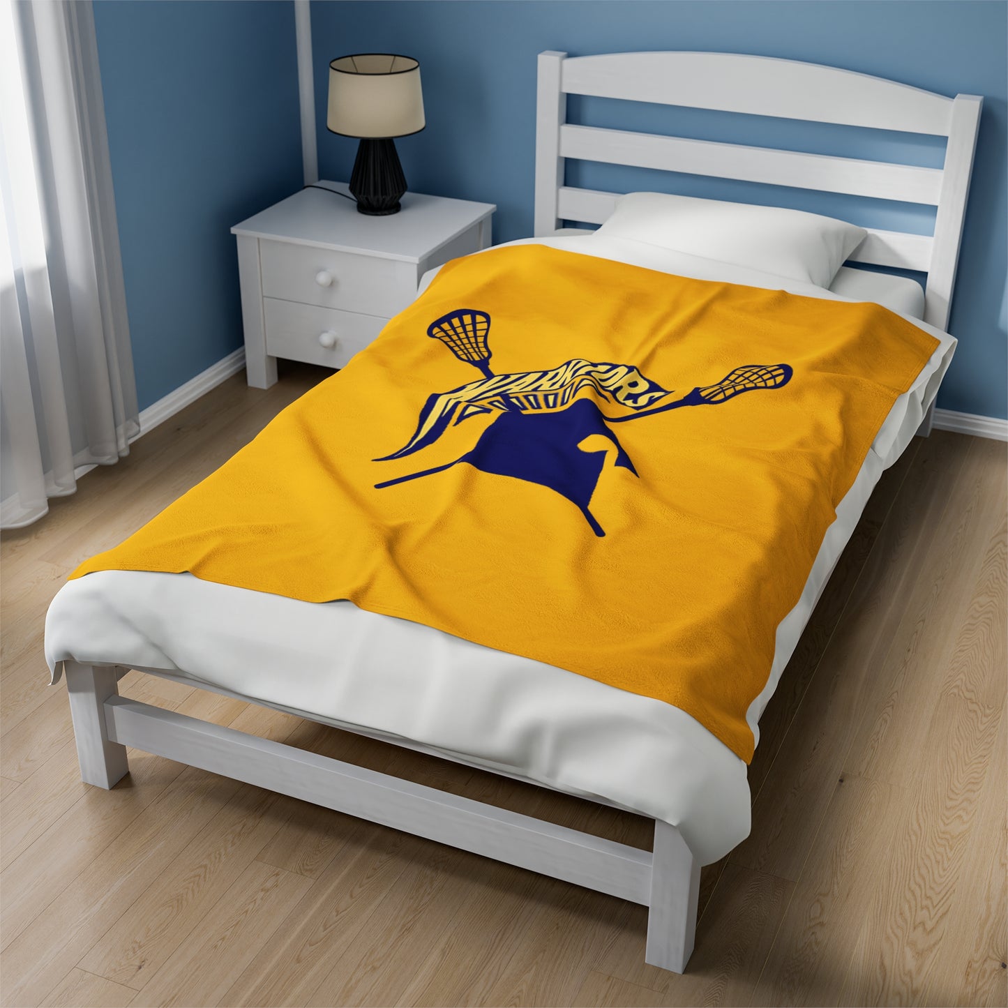 Steinbrenner Women's Lacrosse Velveteen Plush Blanket