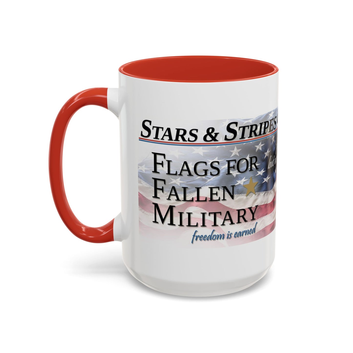 Stars Stripes 4 Ever Foundation Accent Coffee Mug (11, 15oz)