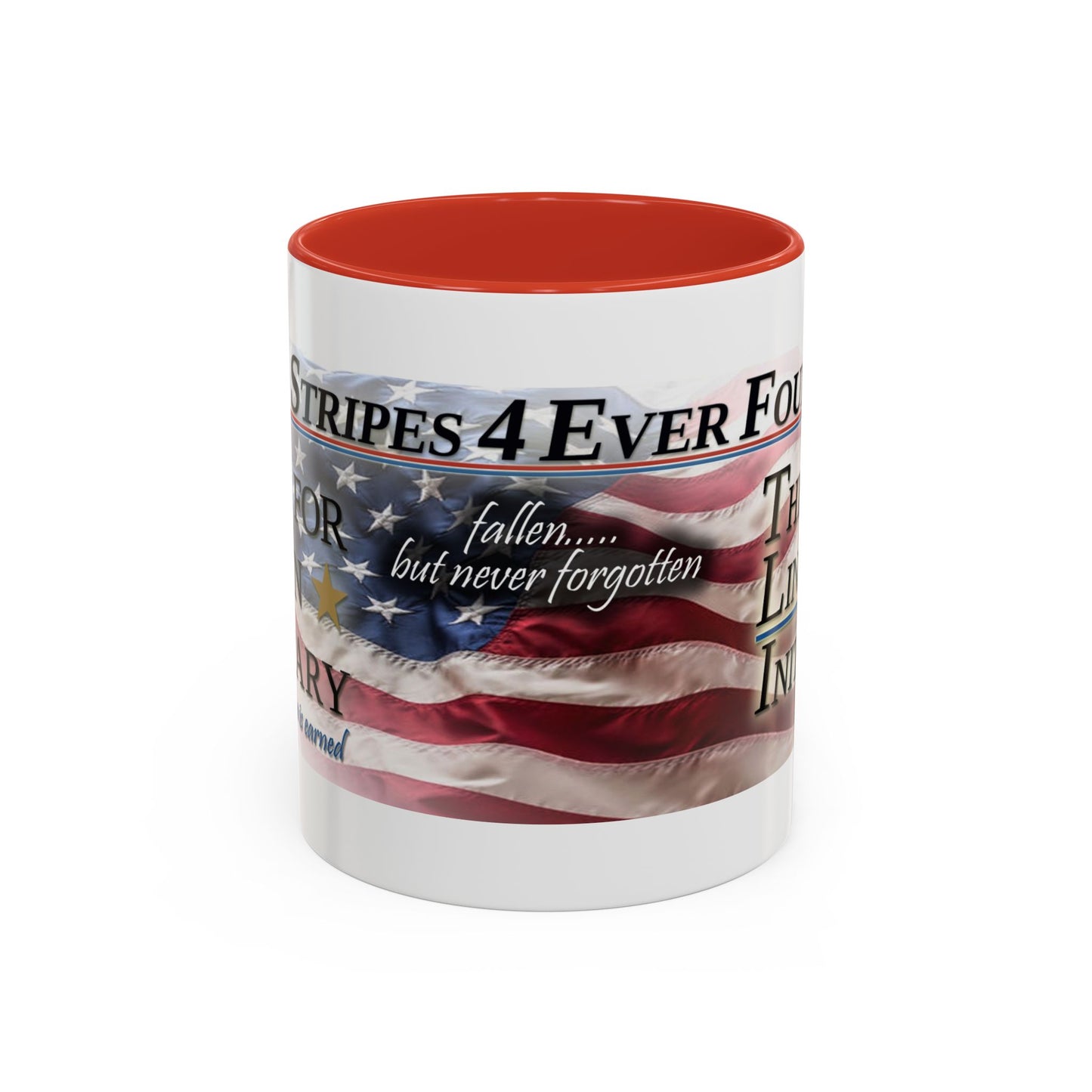 Stars Stripes 4 Ever Foundation Accent Coffee Mug (11, 15oz)