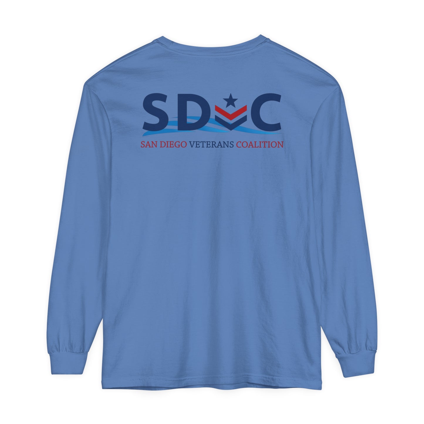 SDVC Unisex Garment-dyed Long Sleeve T-Shirt