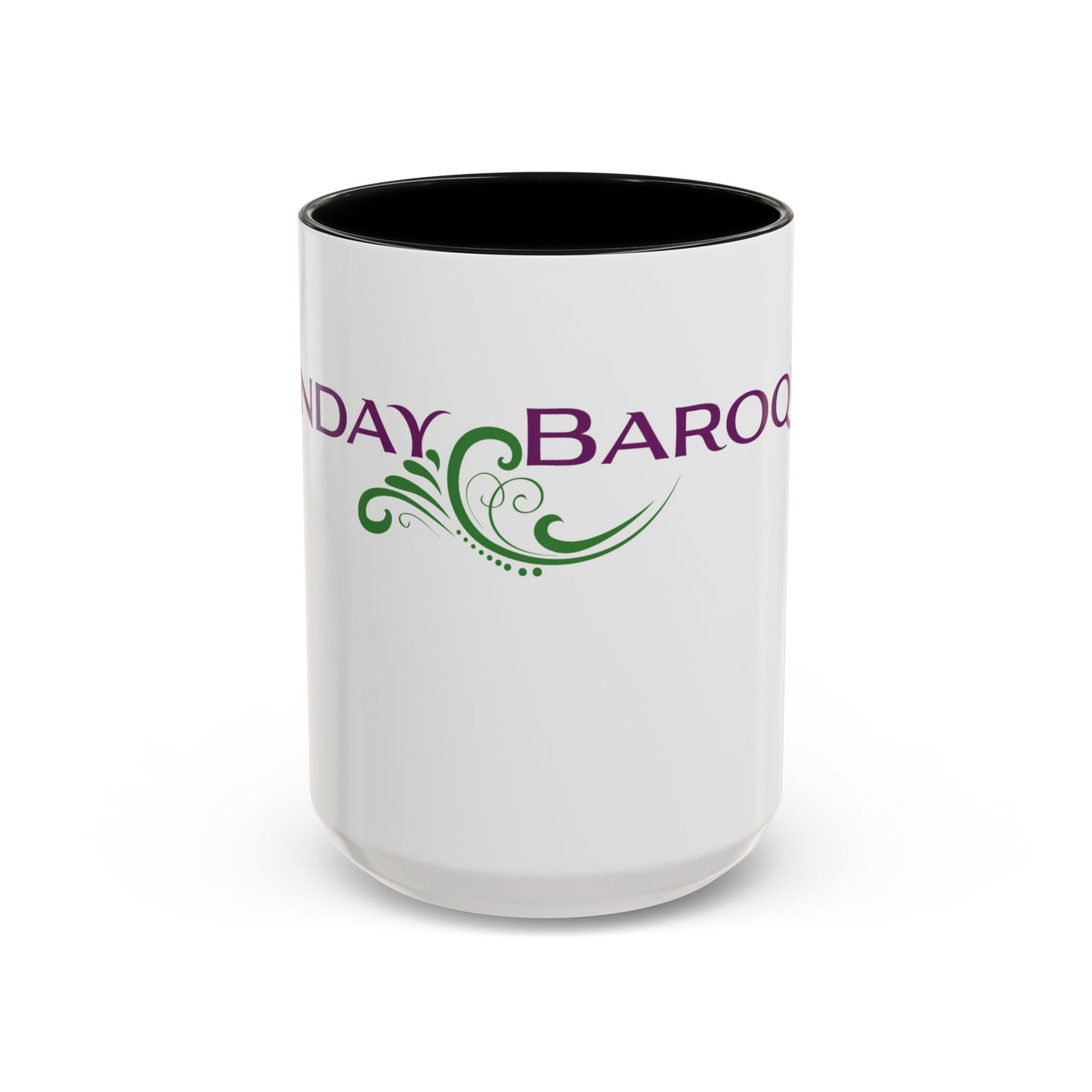 Sunday Baroque Accent Coffee Mug (11, 15oz)