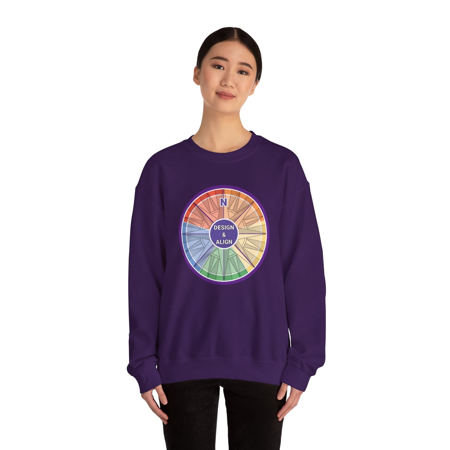 Design and Align Legacy Group Unisex Heavy Blend™ Crewneck Sweatshirt