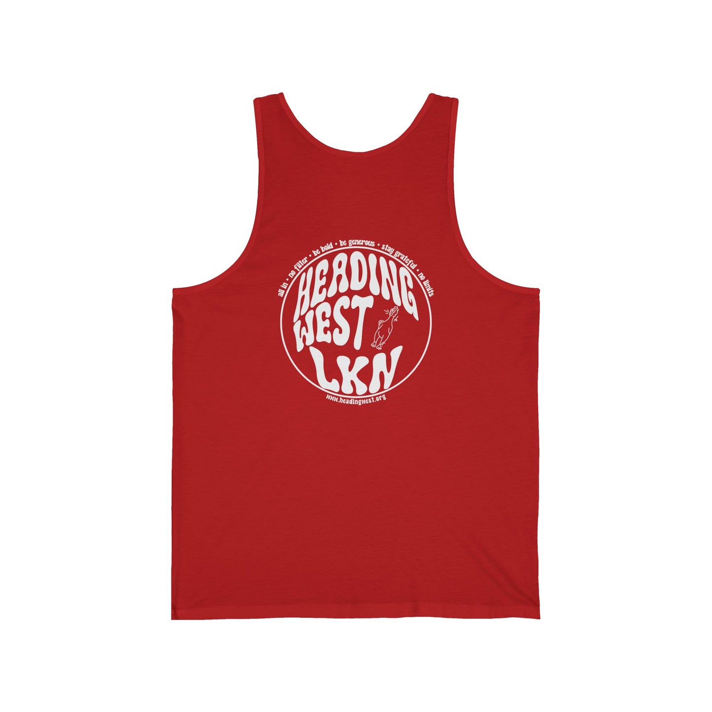 Westie Merch Unisex Jersey Tank