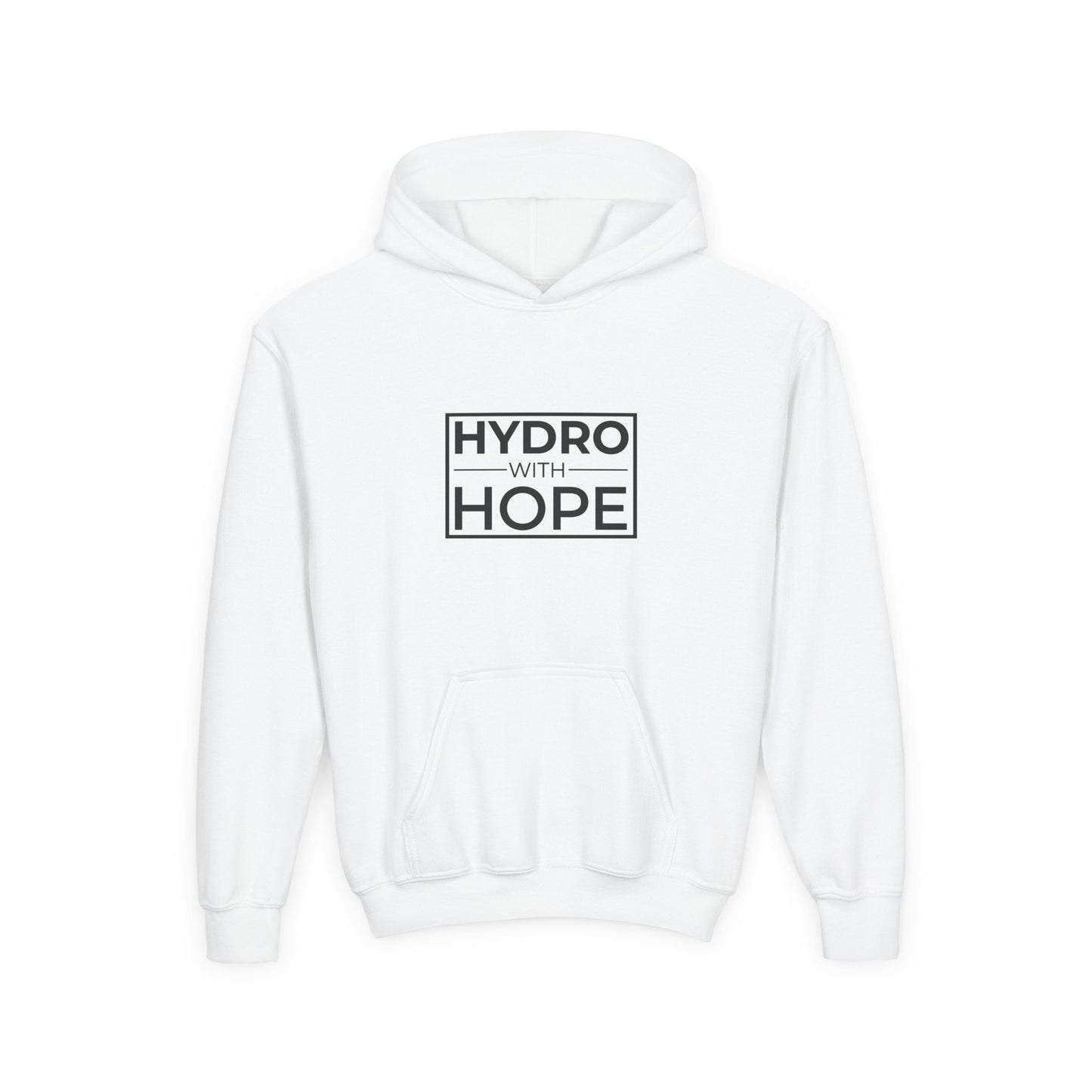 Hydro with Hope Youth Heavy Blend Hooded Sweatshirt