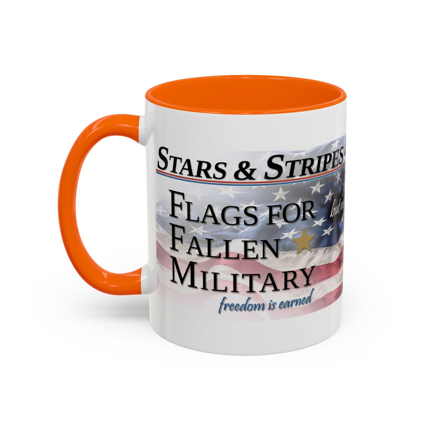 Stars Stripes 4 Ever Foundation Accent Coffee Mug (11, 15oz)