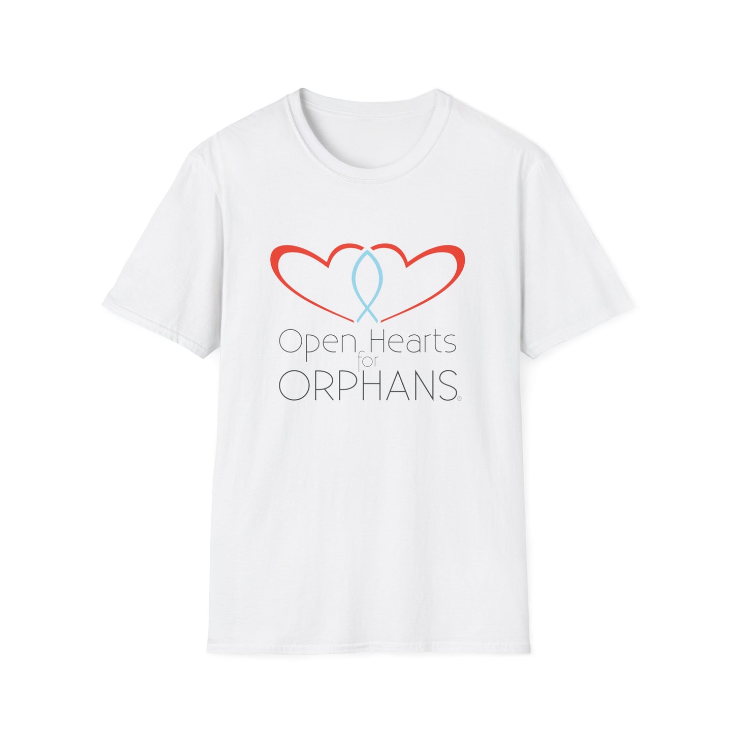 Open Hearts Unisex Softstyle T-Shirt