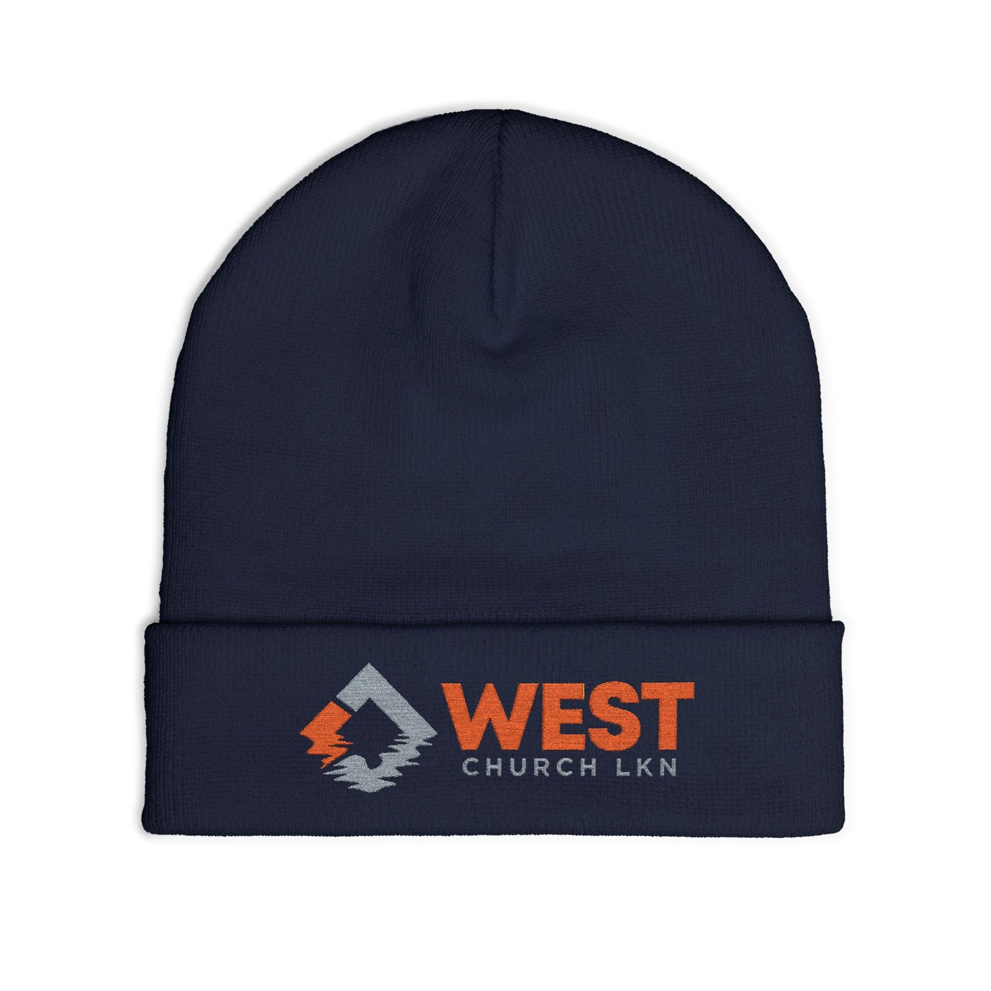West Church LKN Knit Beanie (Embroidery)