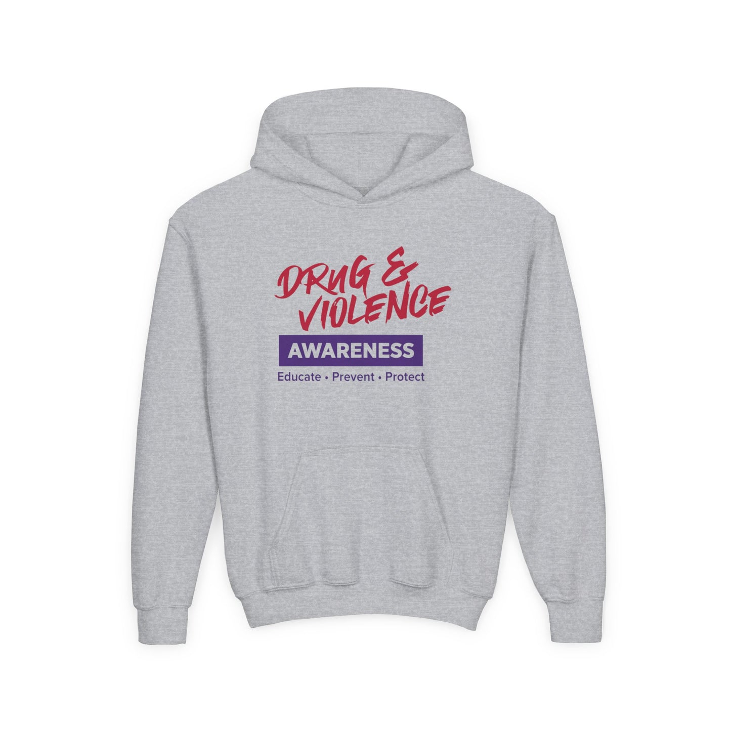 DVA Youth Heavy Blend Hooded Sweatshirt