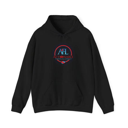 Actionable Financial Literacy Center Unisex Heavy Blend™ Hooded Sweatshirt