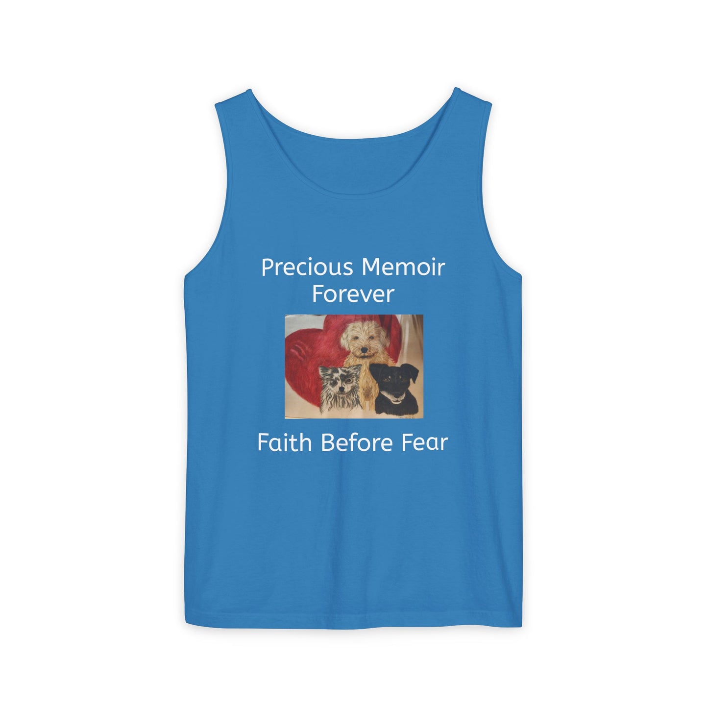Precious Memoir Unisex Garment-Dyed Tank Top