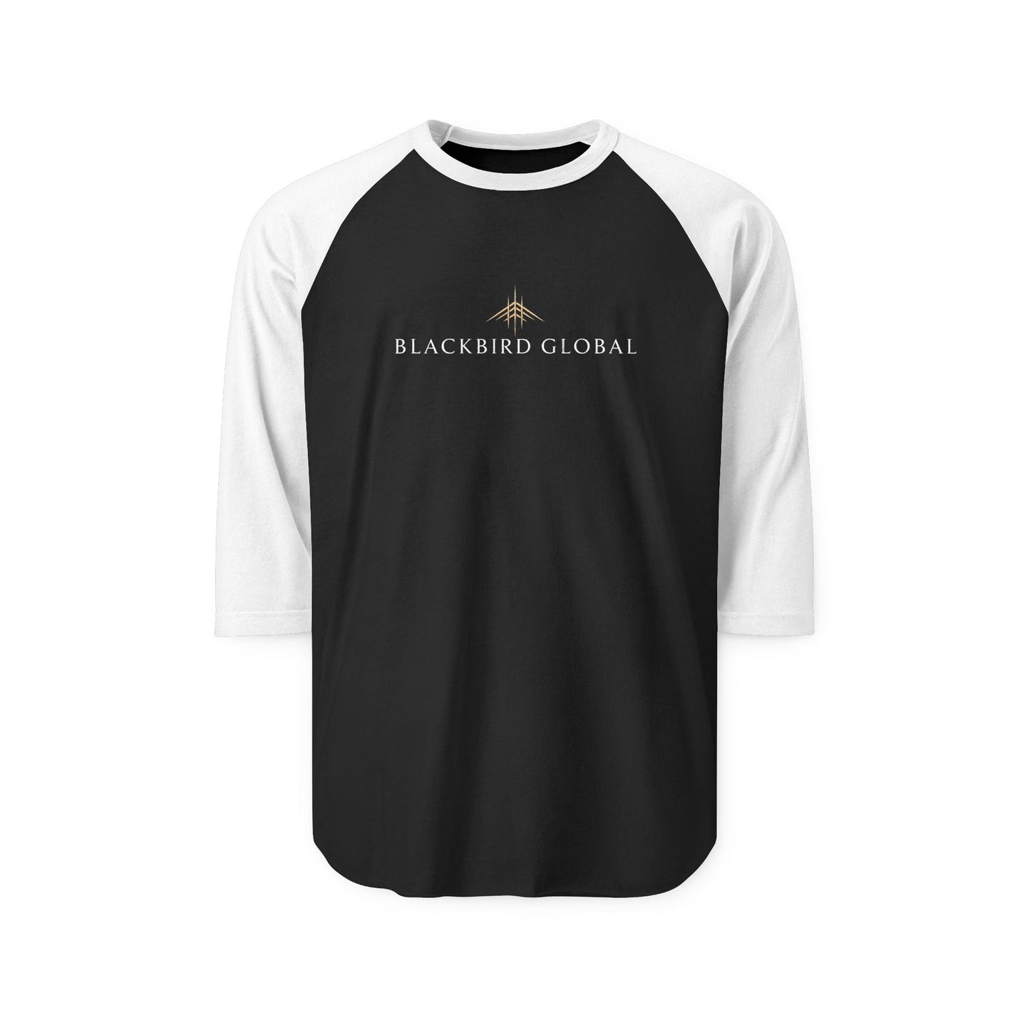 Blackbird Global Unisex Three-Quarter Sleeve Raglan Shirt