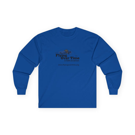 Flying Over Time Unisex Ultra Cotton Long Sleeve Tee