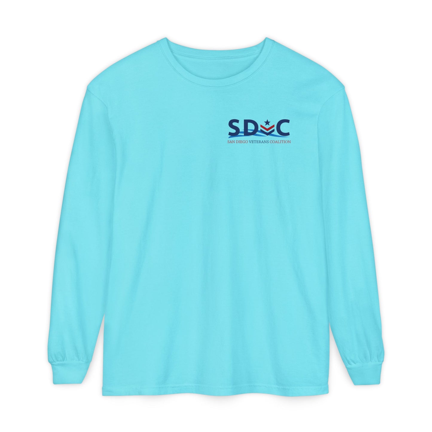 SDVC Unisex Garment-dyed Long Sleeve T-Shirt
