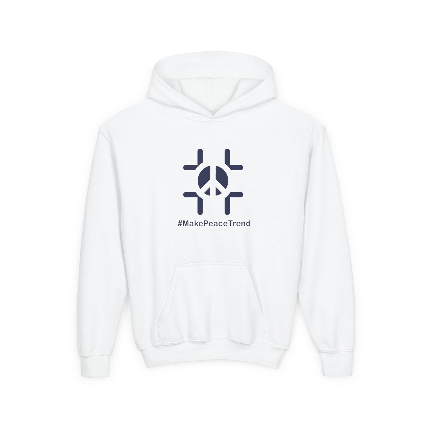 Peace Day Youth Heavy Blend Hooded Sweatshirt