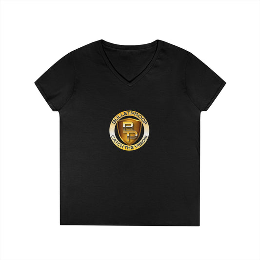 BulletProof Catch The Vision Ladies' V-Neck T-Shirt