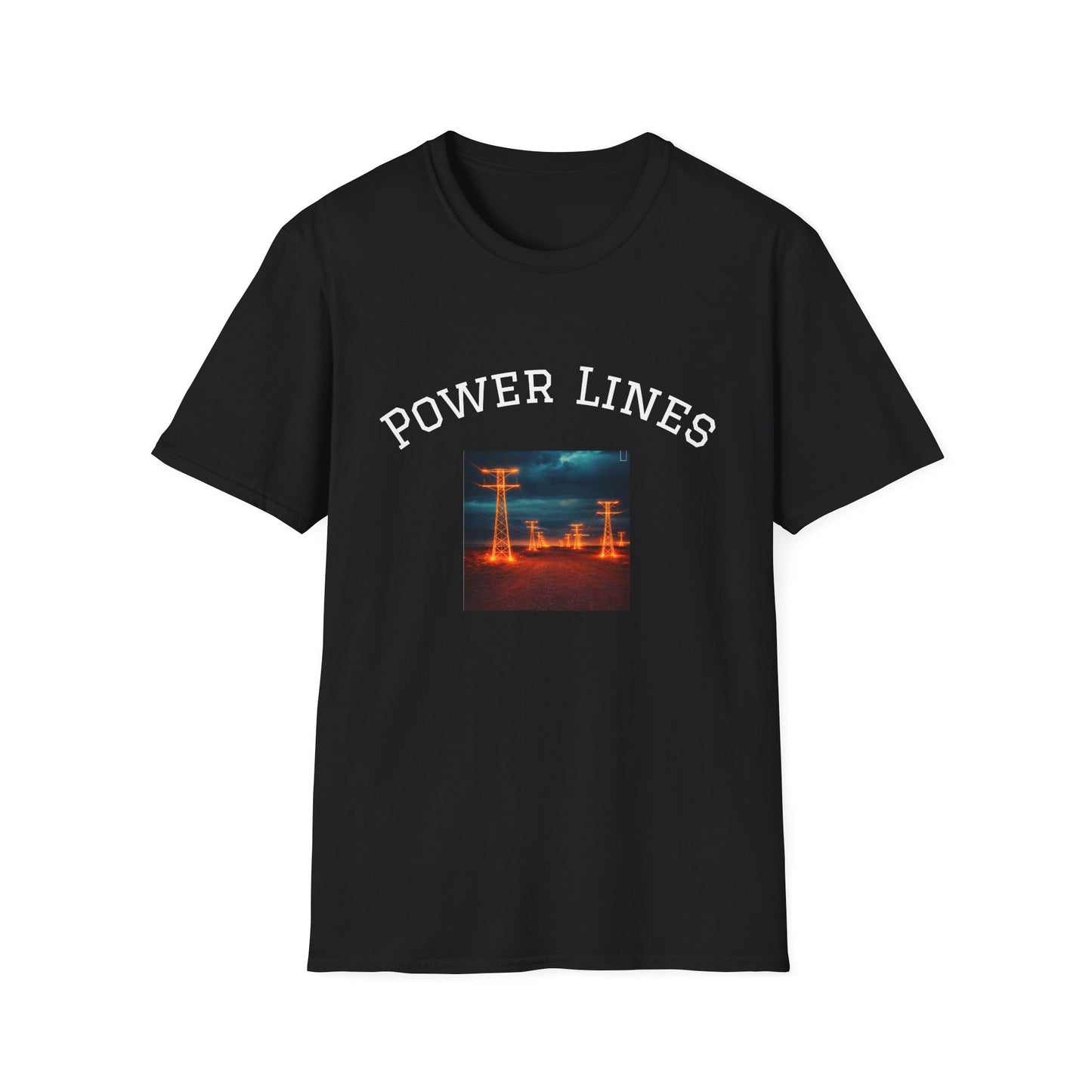 MAC-G - Power Lines Unisex Softstyle T-Shirt