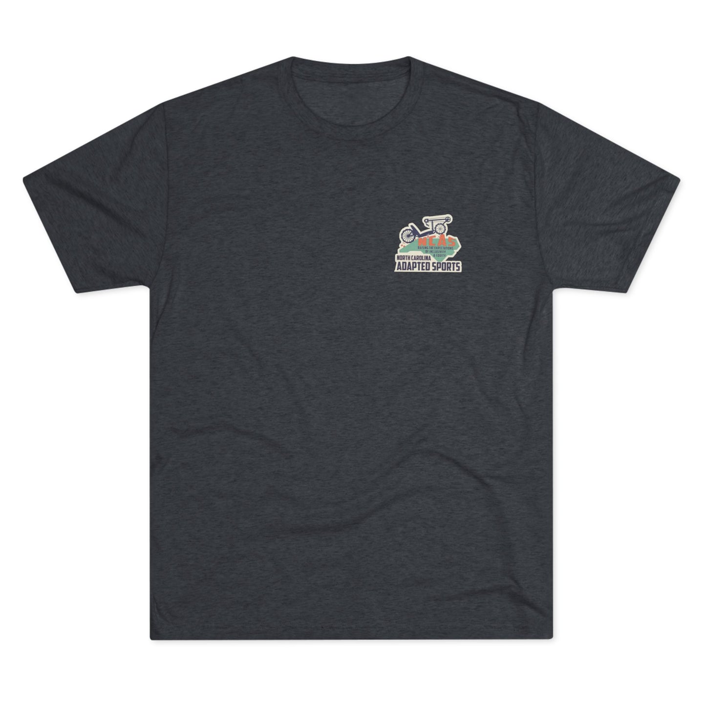 NC Adapted Sports - Unisex Tri-Blend Crew Tee