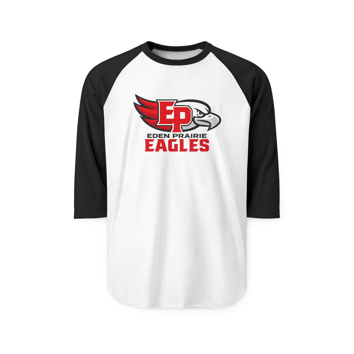 Eden Prairie Baseball Unisex Three-Quarter Sleeve Raglan Shirt