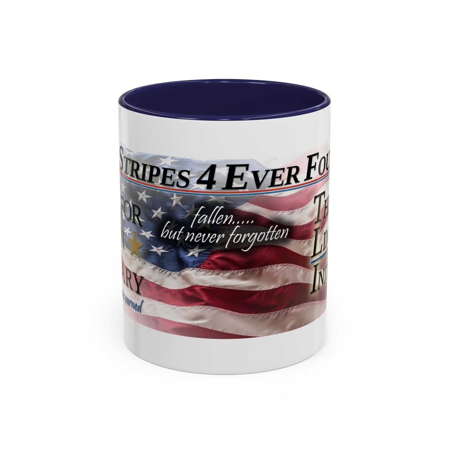 Stars Stripes 4 Ever Foundation Accent Coffee Mug (11, 15oz)