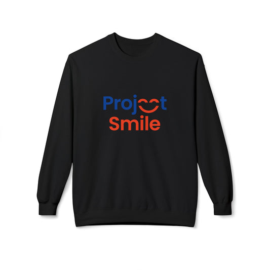 Project Smile Unisex Midweight Softstyle Fleece Crewneck Sweatshirt
