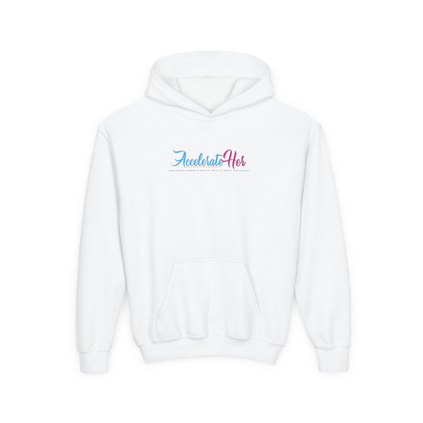 AccelerateHer Youth Heavy Blend Hooded Sweatshirt