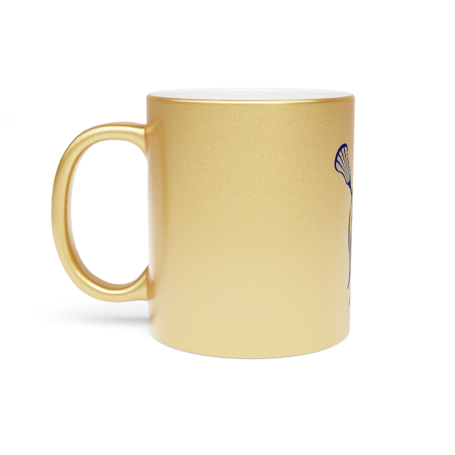 Steinbrenner Women's Lacrosse Metallic Mug (Silver\Gold)