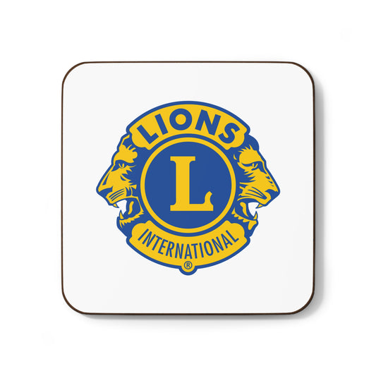 Lions Club International Hardboard Back Coaster