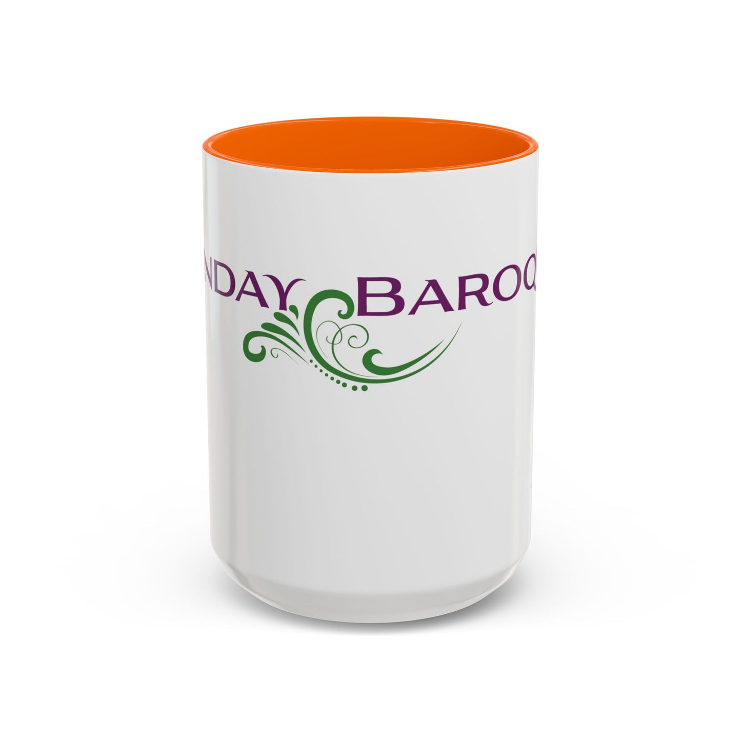 Sunday Baroque Accent Coffee Mug (11, 15oz)
