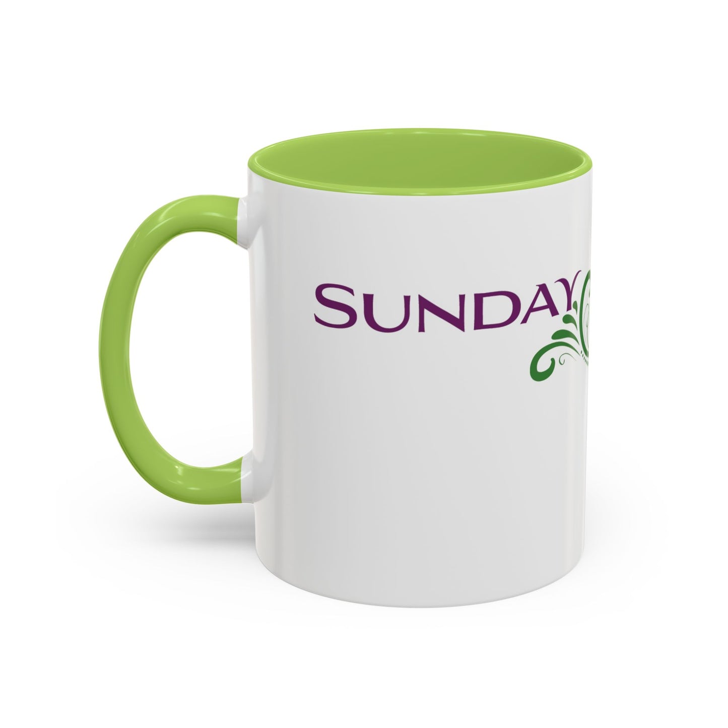 Sunday Baroque Accent Coffee Mug (11, 15oz)