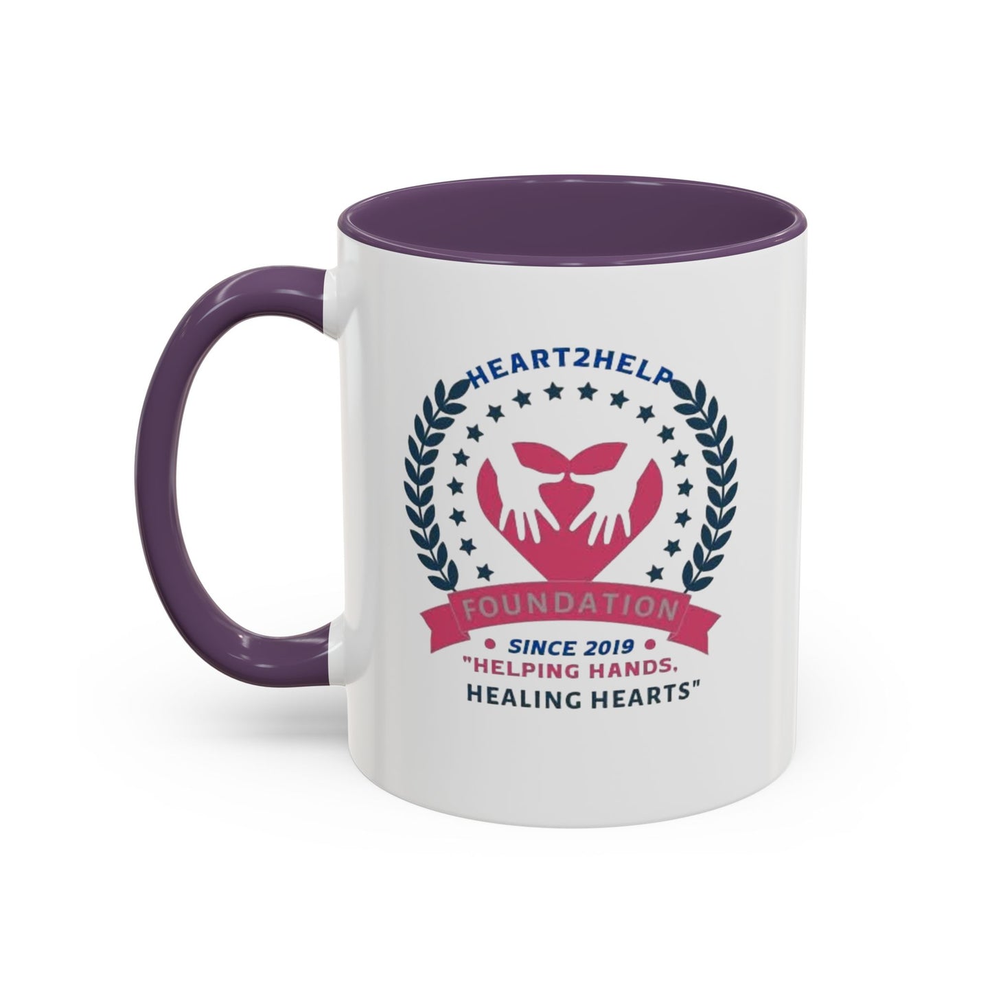 Heart2Help Accent Coffee Mug (11oz)