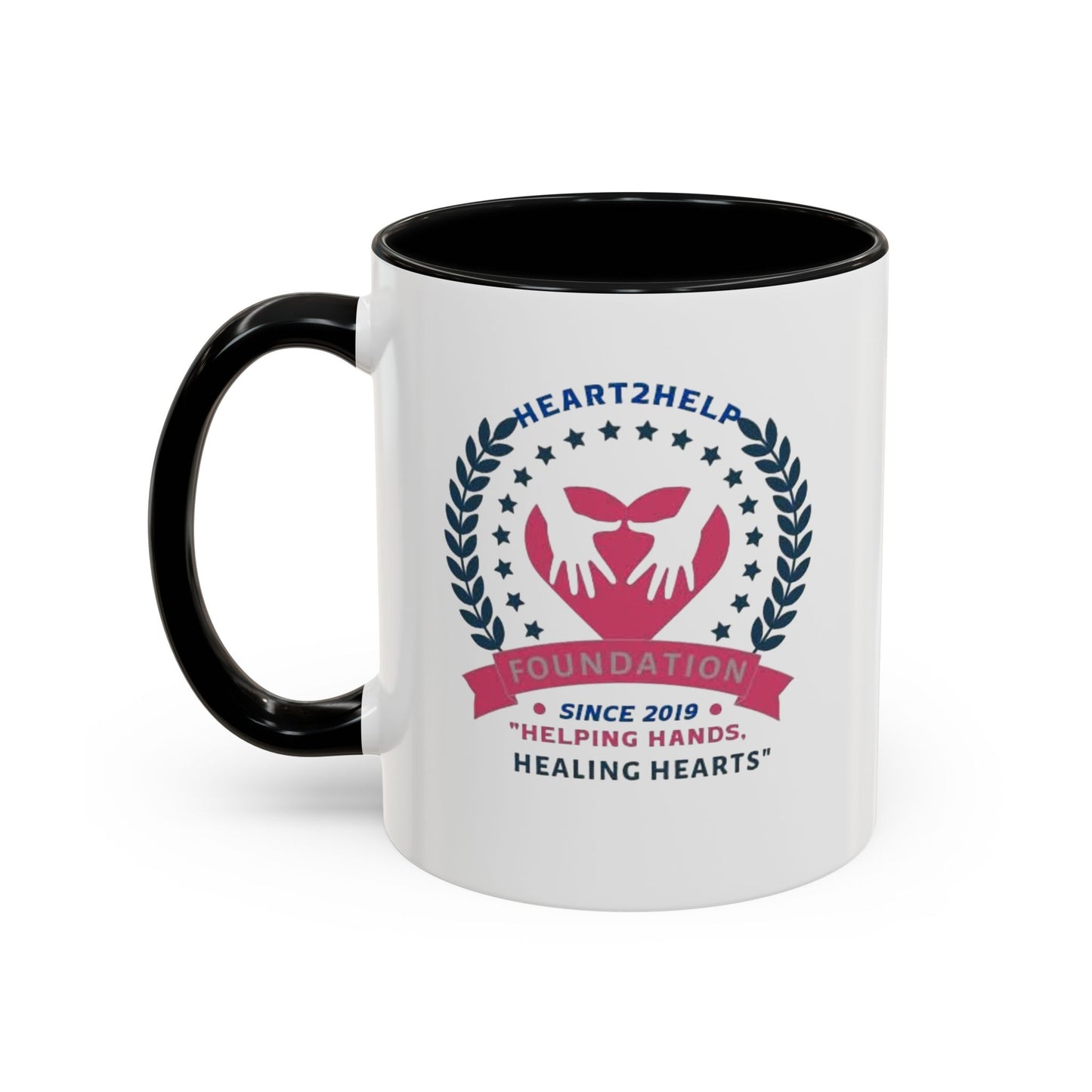 Heart2Help Accent Coffee Mug (11oz)