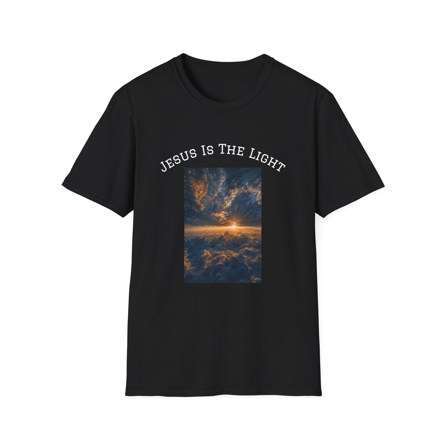 MAC-G - Jesus Is The Light Unisex Softstyle T-Shirt