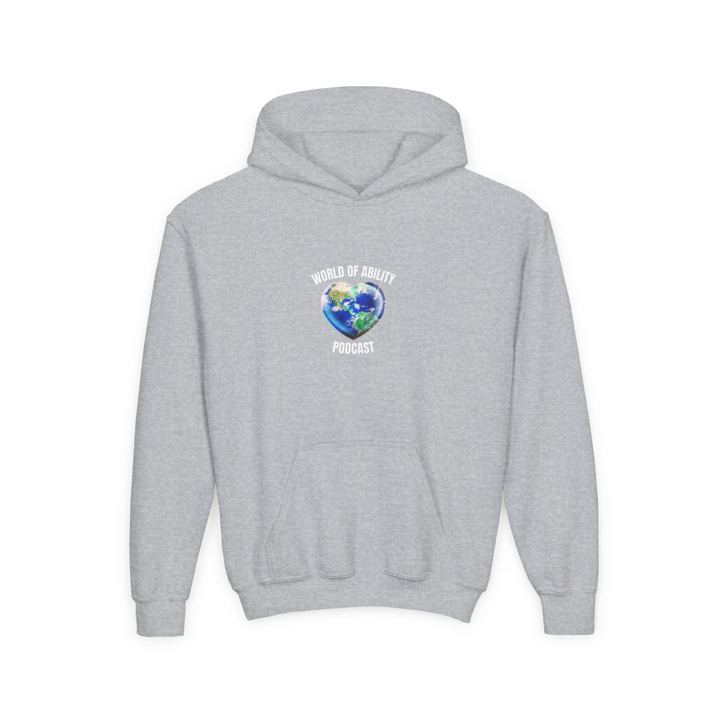 World Ability Network Youth Heavy Blend Hooded Sweatshirt