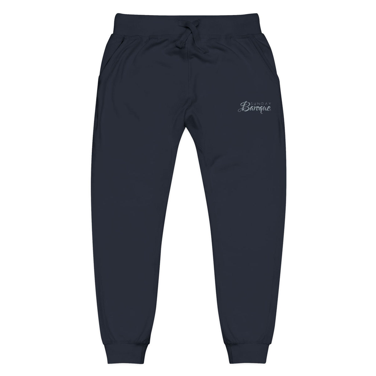 Sunday Baroque Unisex Fleece Sweatpants (Embroidery)