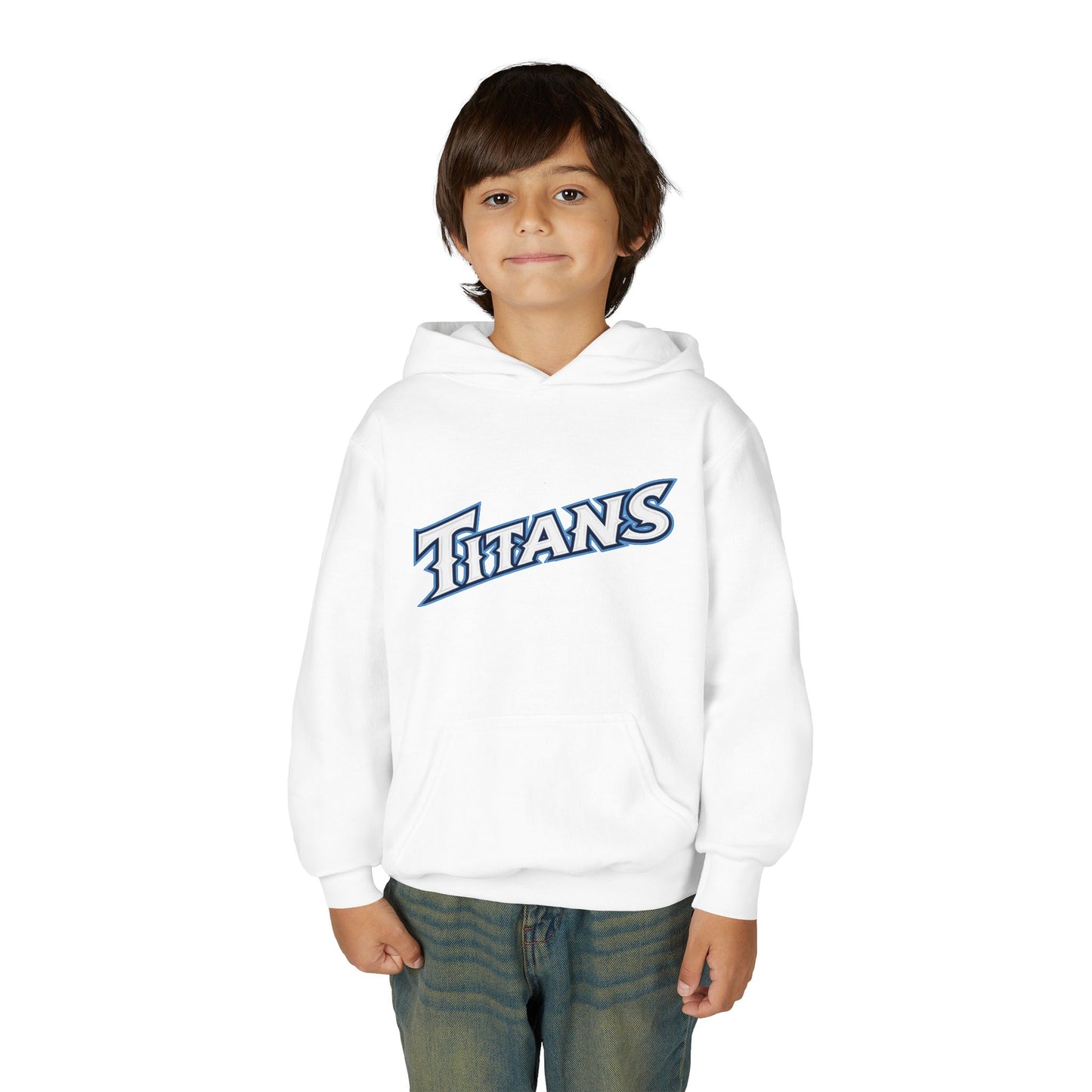 Titans Softball Youth Heavy Blend Hooded Sweatshirt