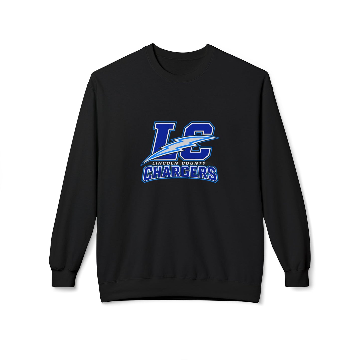 LC Chargers Unisex Midweight Softstyle Fleece Crewneck Sweatshirt