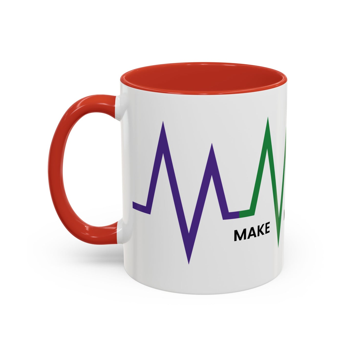 Make Mental Health Matter Accent Coffee Mug (11oz)