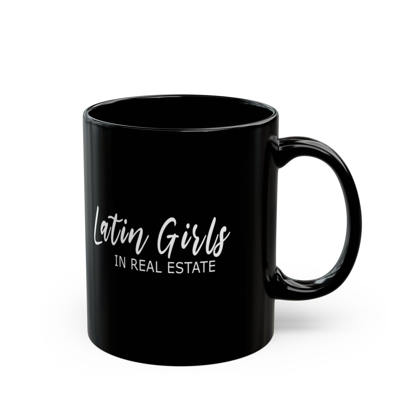 Latin Girls in Real Estate Black Mug (11oz)