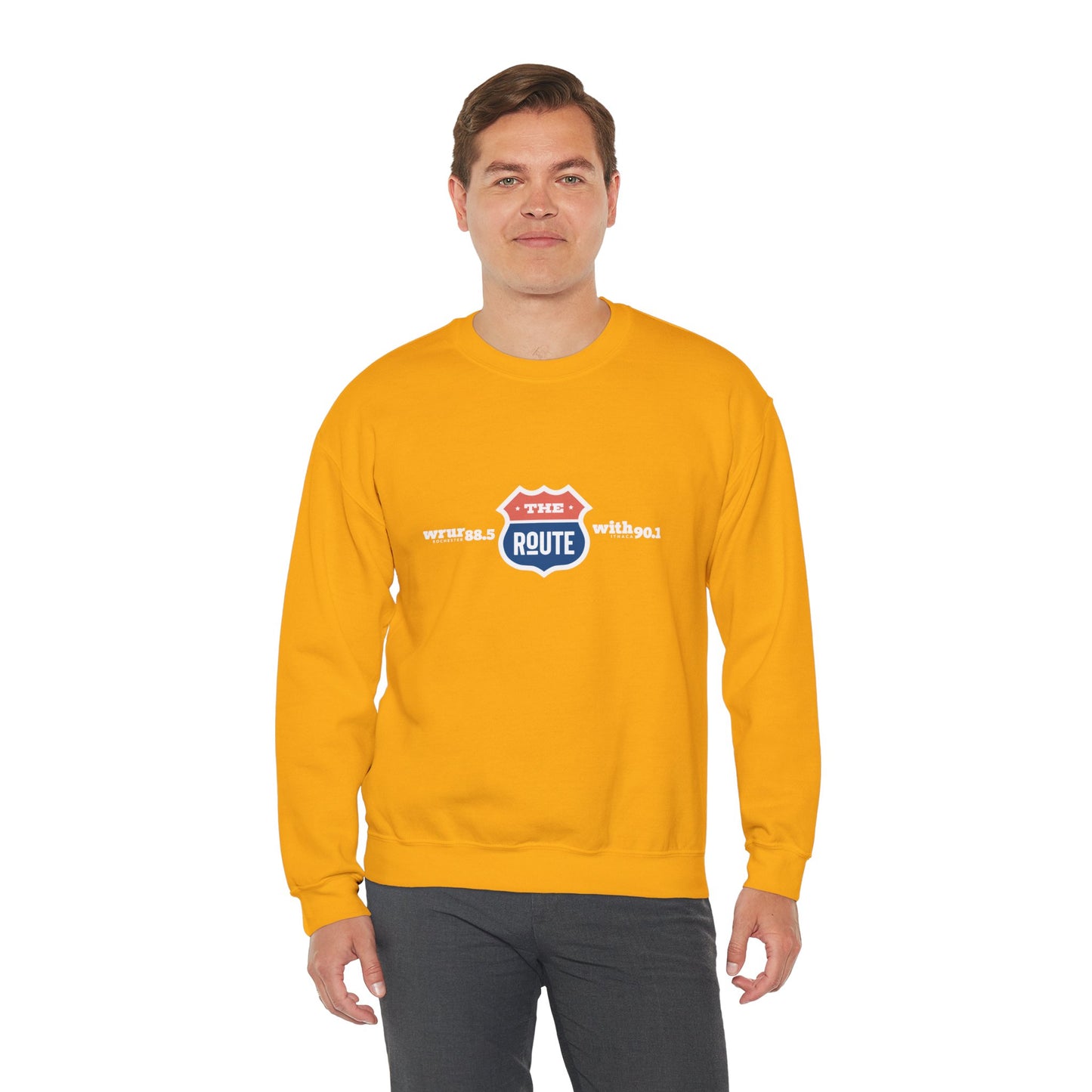 The Route Unisex Blend™ Crewneck Sweatshirt