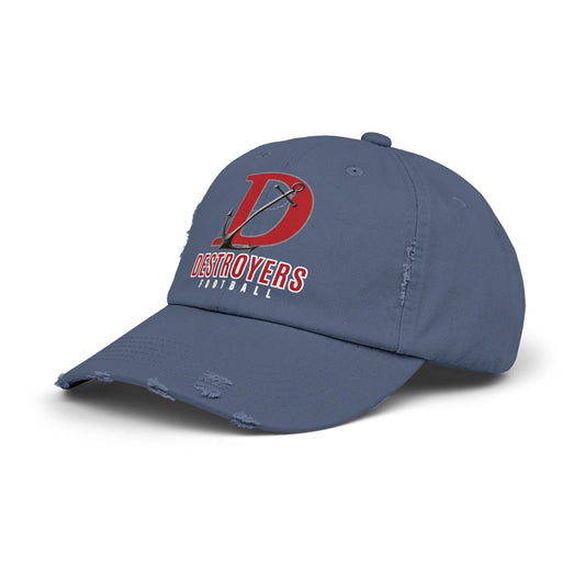 Dunellen Unisex Distressed Cap