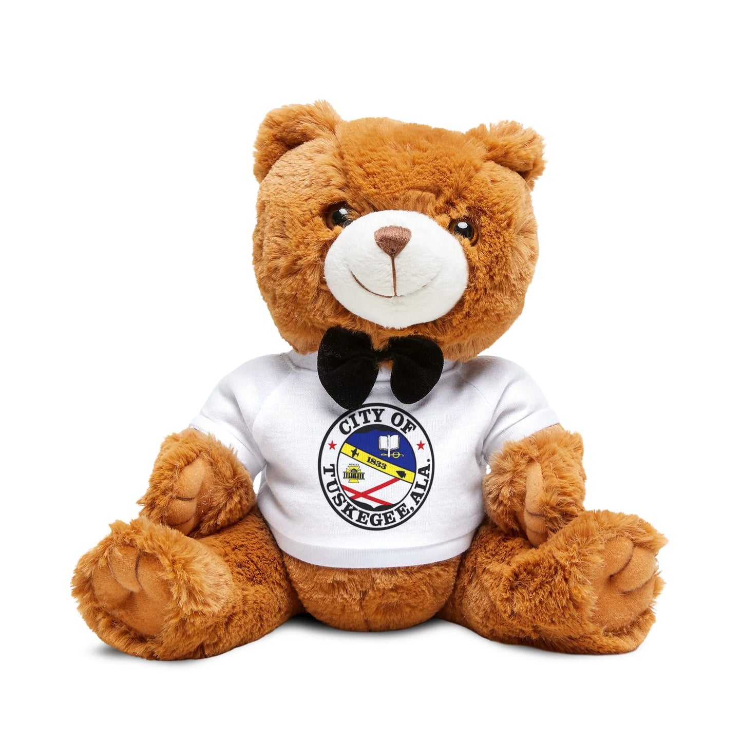 Oso de peluche Tuskegee con camiseta