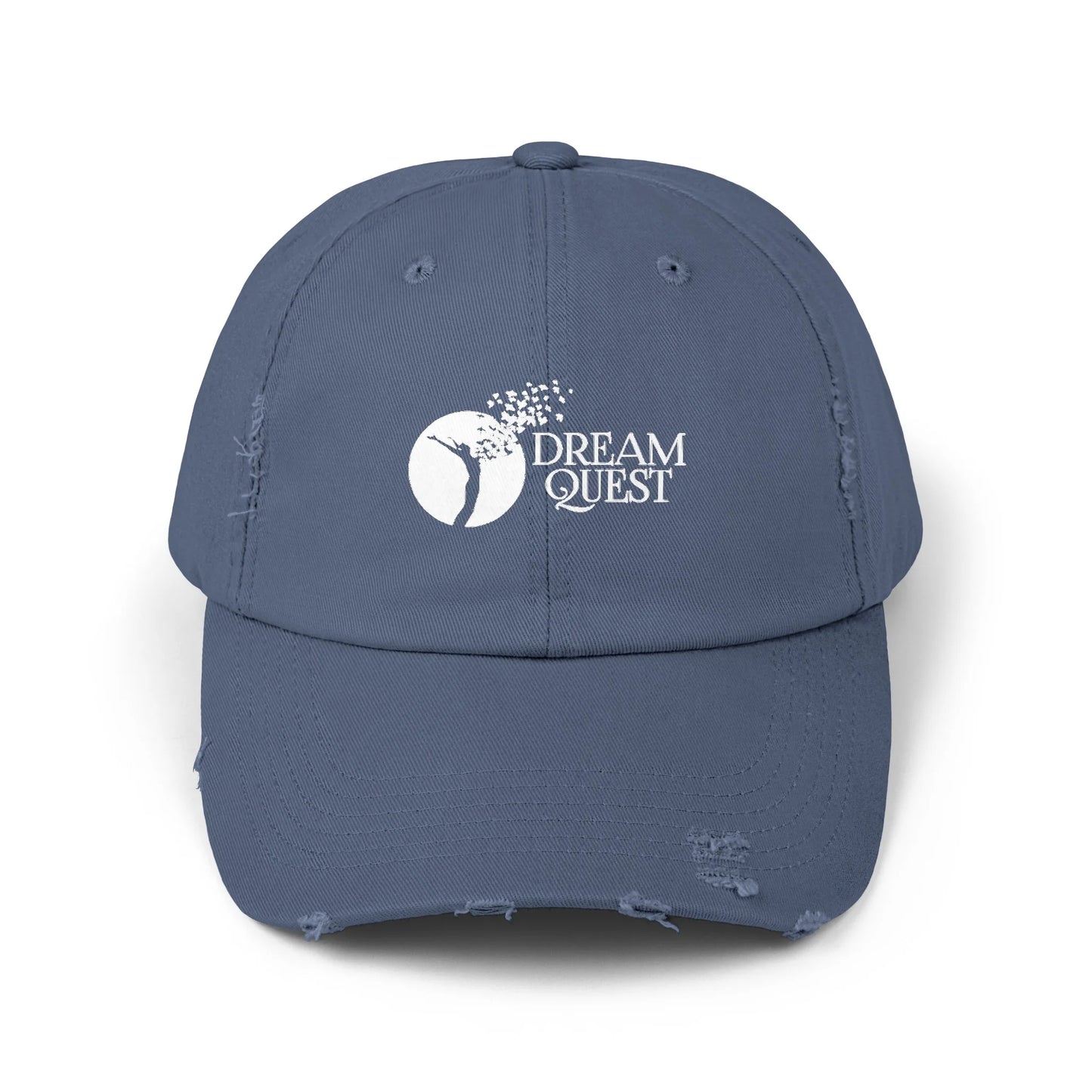 Dream Quest Unisex Distressed Cap