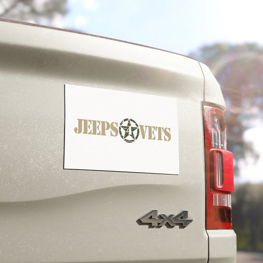 Jeeps4Vets Car Magnets