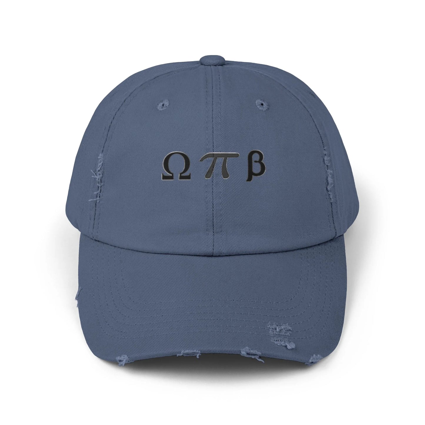 Greek Life Unisex Distressed Cap