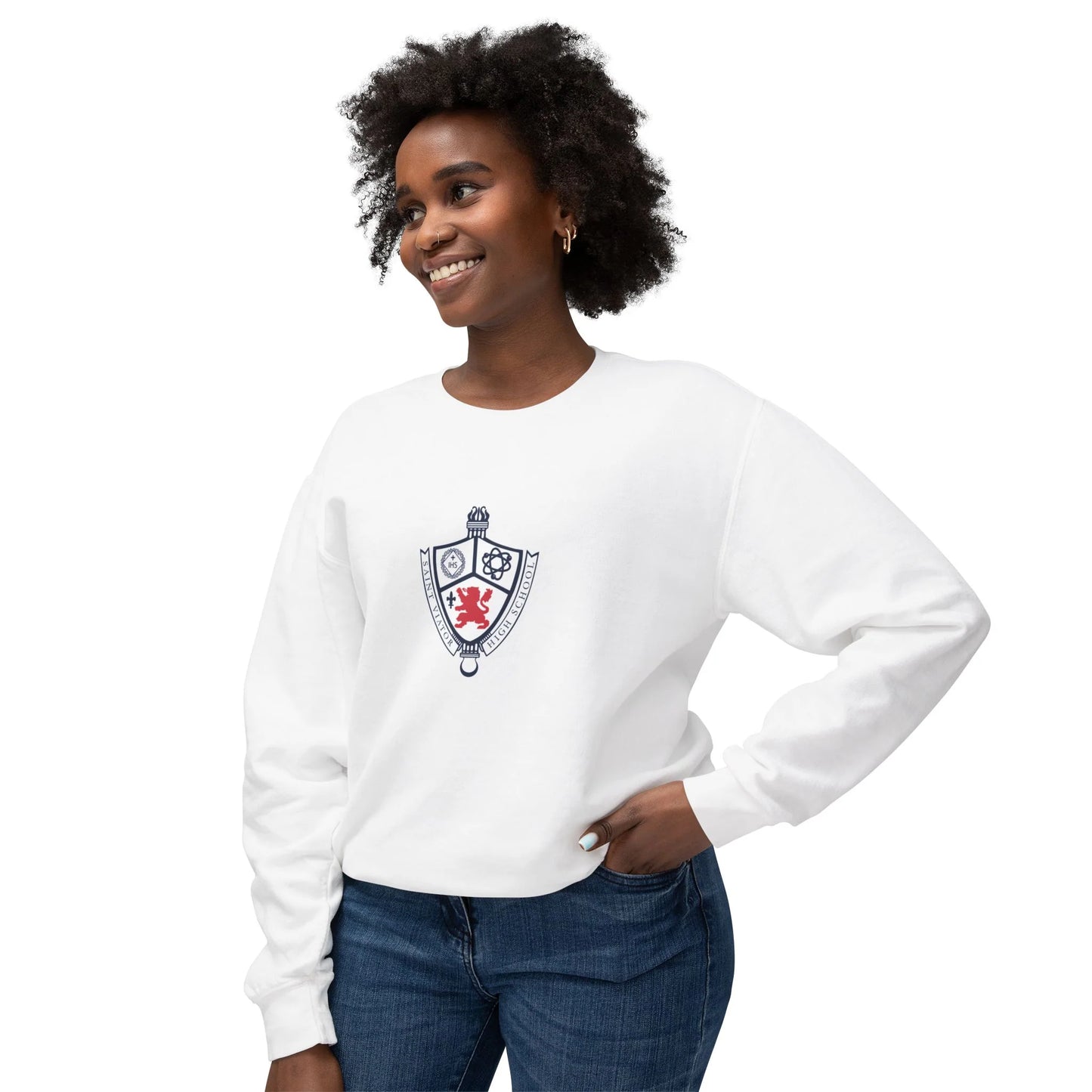 Saint Viator Unisex Lightweight Crewneck Sweatshirt