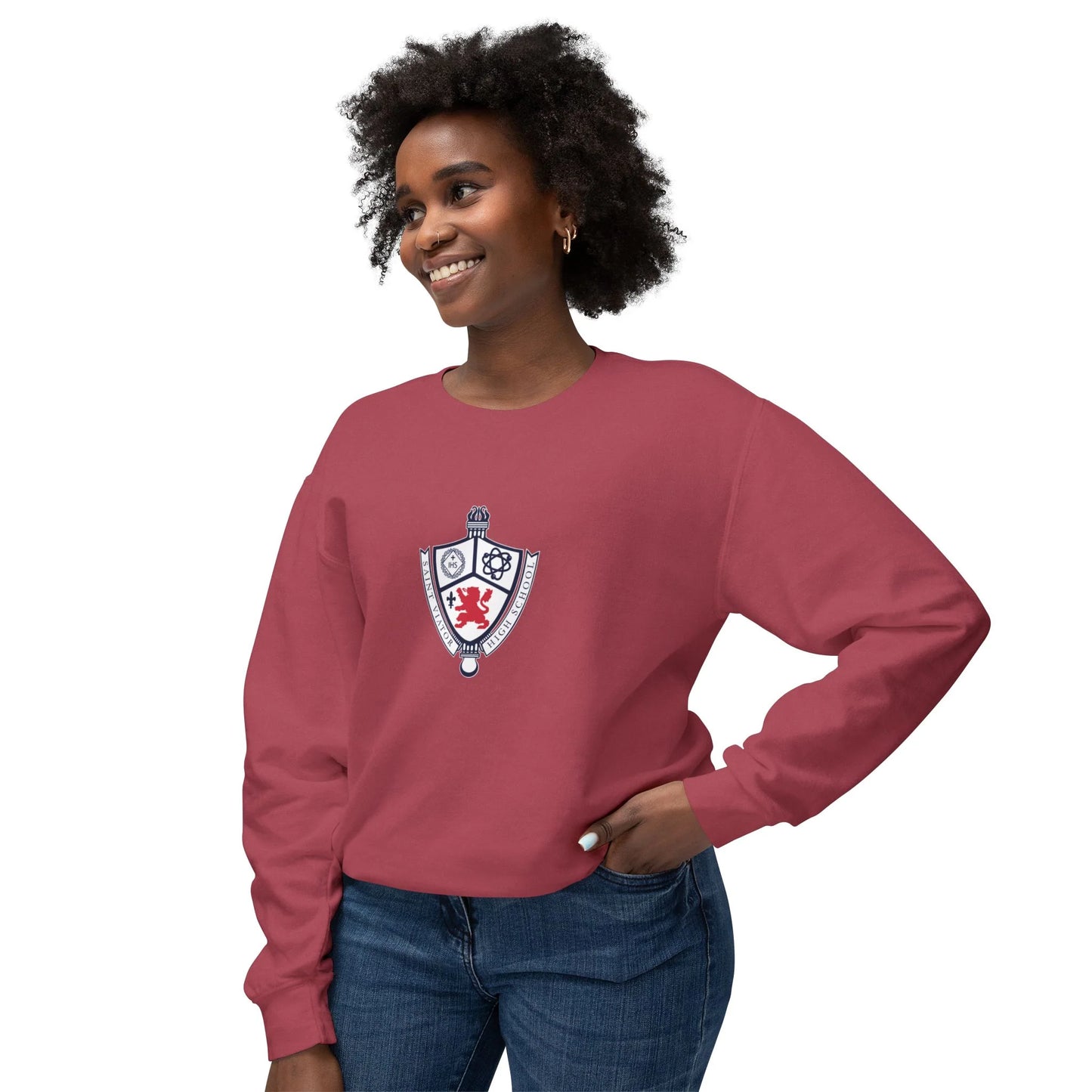 Saint Viator Unisex Lightweight Crewneck Sweatshirt