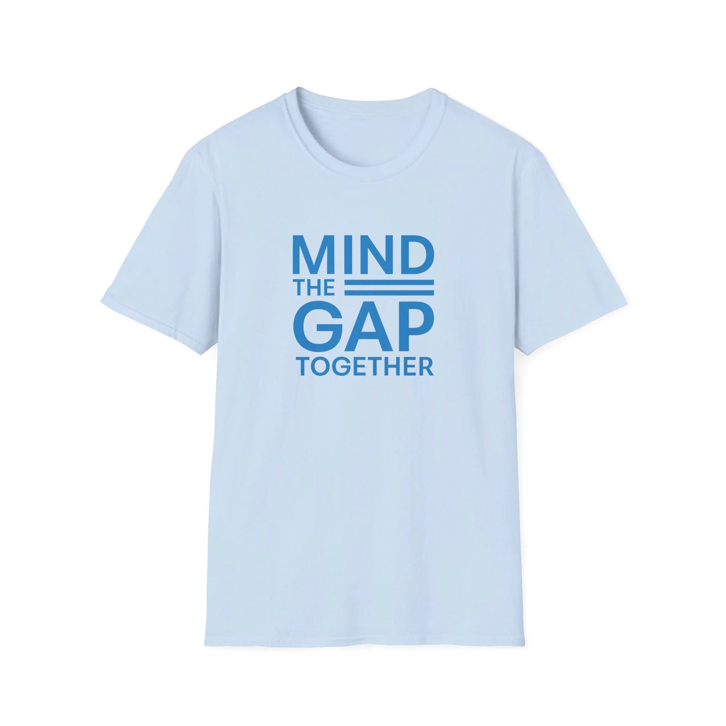 Mind The Gap Together Unisex Softstyle T-Shirt