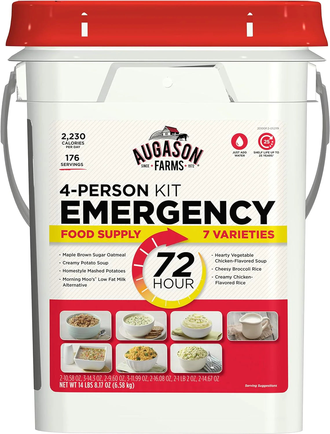 4 Person Emergency Food Supply Kit