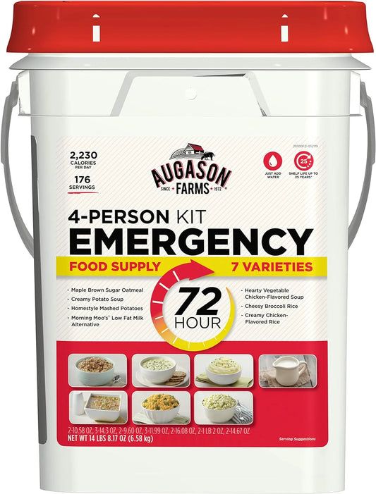 4 Person Emergency Food Supply Kit